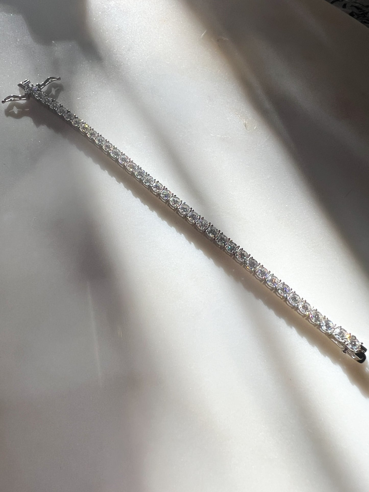 Moissanite Tennis Bracelet
