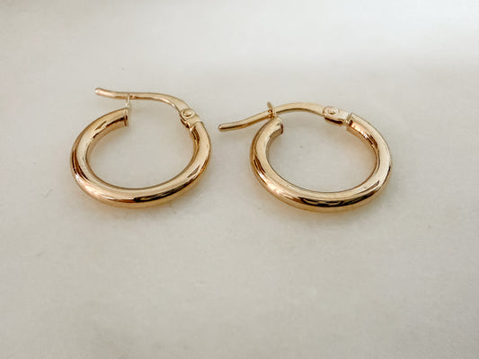 Mini Gold Hoops