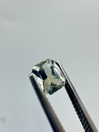 Rectangular Step Cut Sapphire 1.535ct
