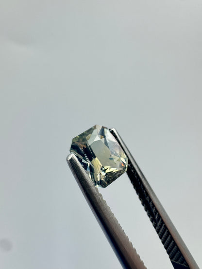 Rectangular Step Cut Sapphire 1.535ct