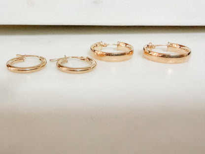 Mini Gold Hoops