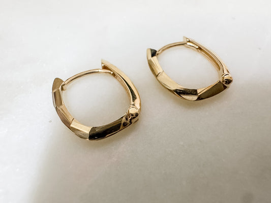 Gold Huggies | 9kt Yellow Gold