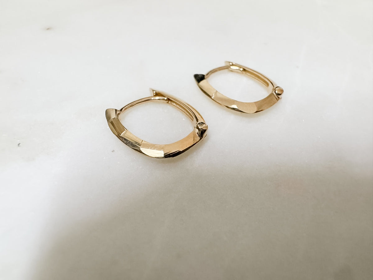 Gold Huggies | 9kt Yellow Gold