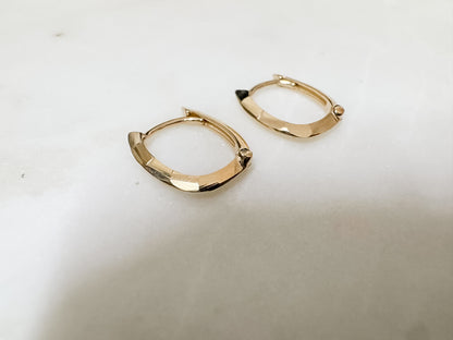 Gold Huggies | 9kt Yellow Gold