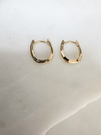 Gold Huggies | 9kt Yellow Gold