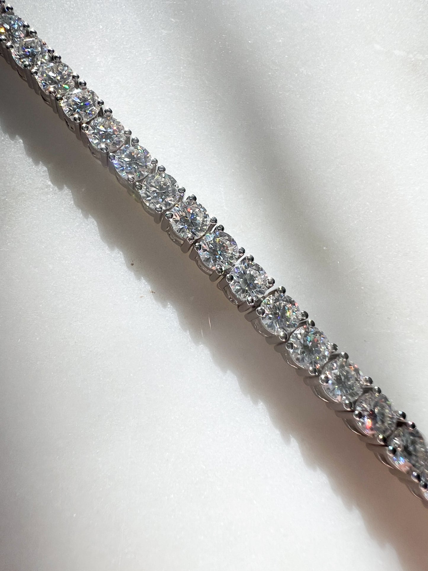 Moissanite Tennis Bracelet