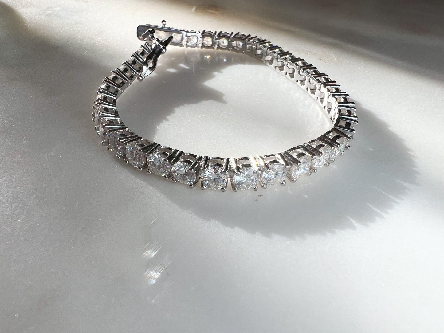 Moissanite Tennis Bracelet