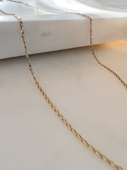 9k Gold Long Link (1.2mm)