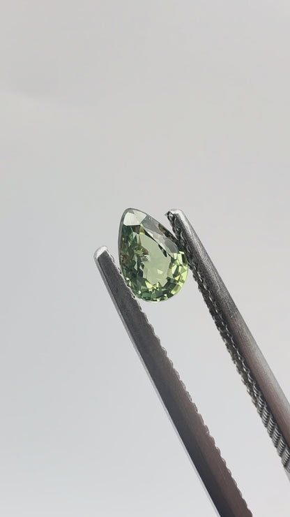 Pear Cut Sapphire 0.665ct