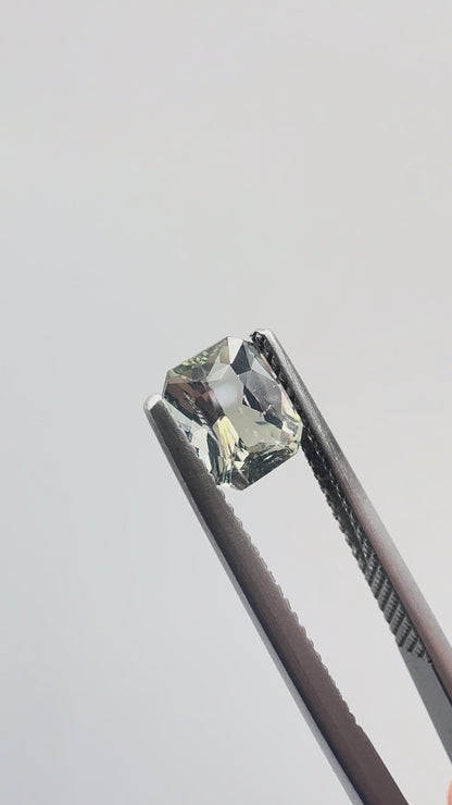 Rectangular Step Cut Sapphire 1.535ct