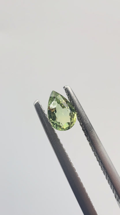 Pear Cut Sapphire 0.51ct