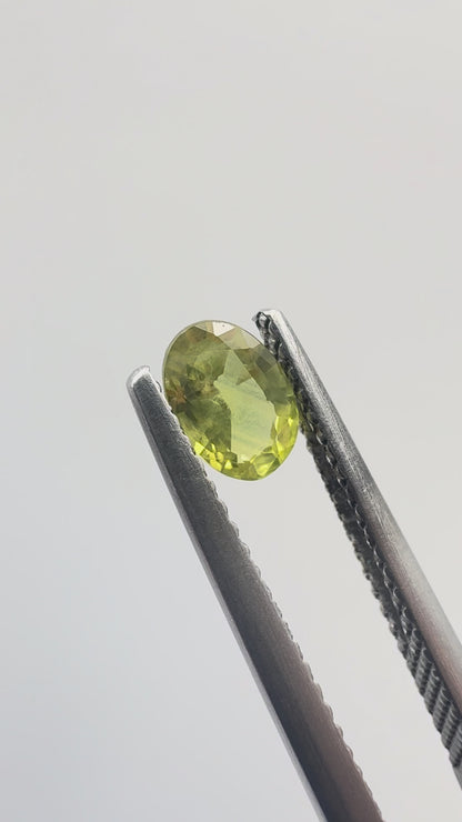 Oval Cut Sapphire 0.595ct